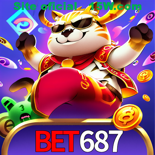 Imagem promocional da BET687 mostrando a plataforma e suas vantagens